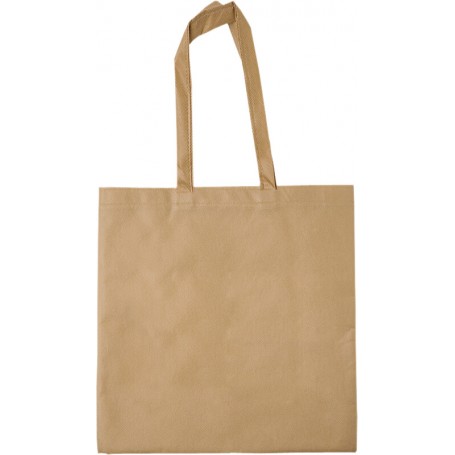 BOLSA NO TEJIDO SENCILLA. Cierre velcro. Asa 52 cm. [38x40] (100 uds)