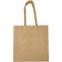 BOLSA NO TEJIDO SENCILLA. Cierre velcro. Asa 52 cm. [38x40] (100 uds)