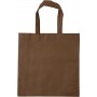 BOLSA NO TEJIDO SENCILLA. Cierre velcro. Asa 52 cm. [38x40] (100 uds)