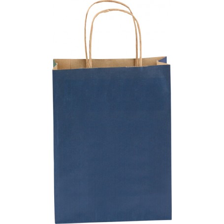 BOLSA PAPEL Kraft Verjurado Colores de Fondo [24+11x32] Caja de 300 uds