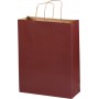 BOLSA PAPEL Kraft Verjurado Colores de Fondo [44+15x49,5] Caja de 200 uds
