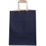 BOLSA PAPEL Kraft Liso Colores de Fondo. ASA PLANA [22+12x31,5] Caja de 350 uds