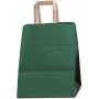 BOLSA PAPEL Kraft Liso Colores de Fondo. ASA PLANA [44+15x49,5] Caja de 250 uds