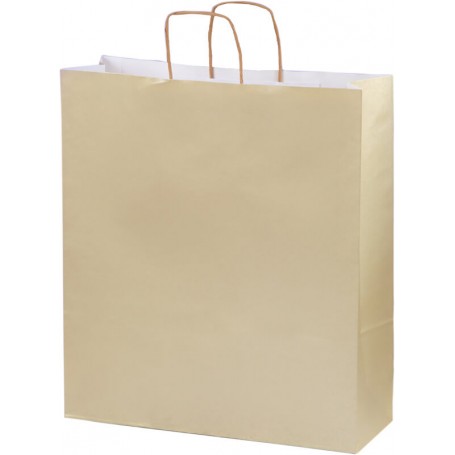 BOLSA PAPEL Blanco Verjurado Colores de Fondo [18+08x24] Caja de 400 uds