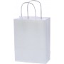 BOLSA PAPEL Blanco Verjurado Colores de Fondo [36+12x41] Caja de 250 uds