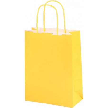 BOLSA PAPEL Blanco Verjurado Colores de Fondo [36+12x41] Caja de 250 uds