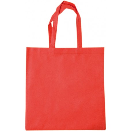 BOLSA NO TEJIDO SENCILLA. Cierre velcro. Asa 52 cm. [38x40] (100 uds)