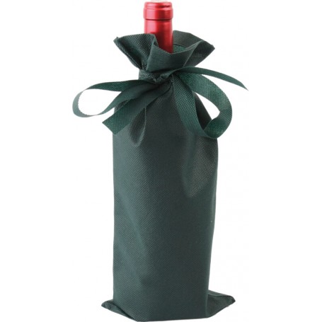BOLSA NO TEJIDO PARA BOTELLA. Asa cinta [13x24] (100 uds)