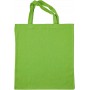 BOLSA ALGODÓN. Asa corta 35 cm. COLORES [38x42] (100 uds)