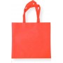 BOLSA NO TEJIDO SENCILLA. Cierre velcro. Asa 30 cm. [40x38] (100 uds)
